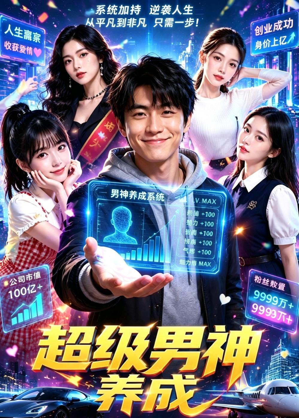 超级男神养成   AI